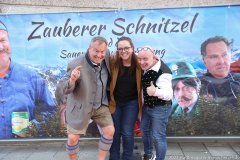 Harry Edelmann, Kerstin Egerer, Sepp Egerer (von li. nach re.), Premiere Kinderfilm Zauberer Schnitzel und die Sauerkrautverschwörung in den Museums Lichtspielen in München 2022