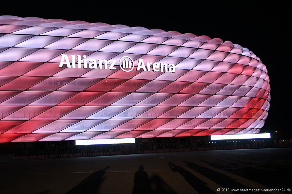 Allianz Arena neue LED Beleuchtung