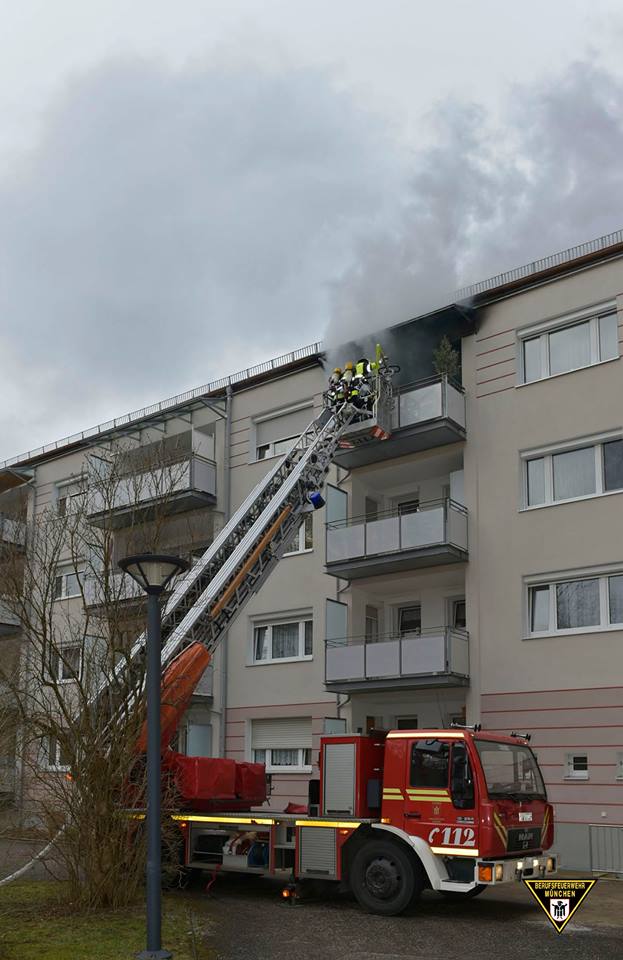 Balkonbrand Nynphenburg