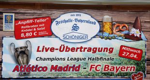 Plakat CL Live Festhalle Bayernland München