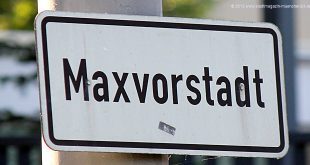 Schild Maxvorstadt