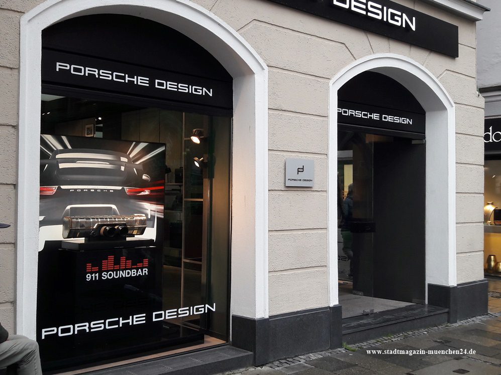 Einbruch in Porsche Design Store in München 