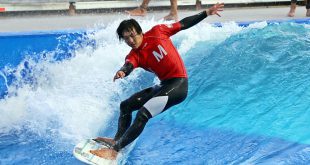 Tao Schirrmacher Europameister im Wellenreiten Surf & Style Flughafen München