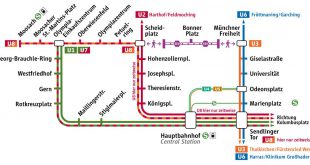 Ersatz-Linienplan U3 Scheidplatz - Münchner Freiheit Quelle Grafik SWM/MVG