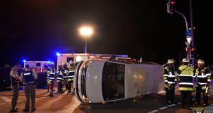 Verkehrsunfall Taxi München-Maxvorstadt Quelle Foto Berufsfeuerwehr München