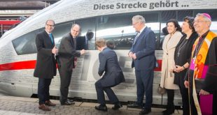 Eröffnung der Schnellbahnstrecke München-Berlin Quelle Foto Bundesministerium für Verkehr