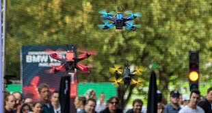 Drohnenrennen in der BMW-Welt München Quelle Foto BMW AG