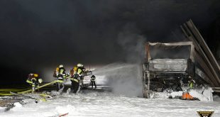 Flixbus im McGraw Graben in München Giesing ausgebrannt Quelle Foto Berufsfeuerwehr München