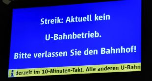 Warnstreik U-Bahn MVG München