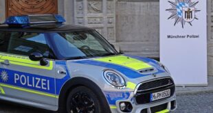 Mini Polizei Streifenwagen Pressestelle München