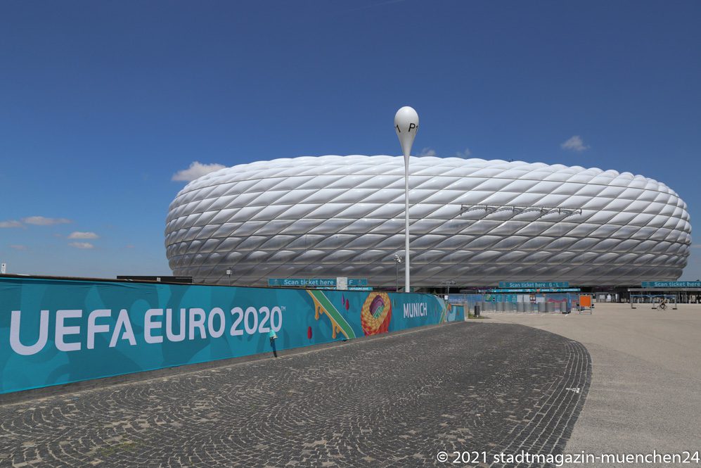 Allianz Arena München - Austragungsort der Fußball Europameisterschaft EURO 2020
