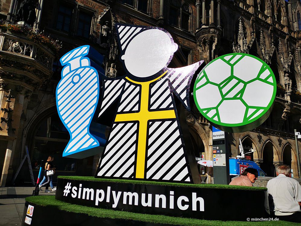 München ist Gastgeberstadt für die Fußball Europameisterschaft EURO2020