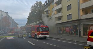 Wohnungsbrand in der Karl-Thedor-Straße