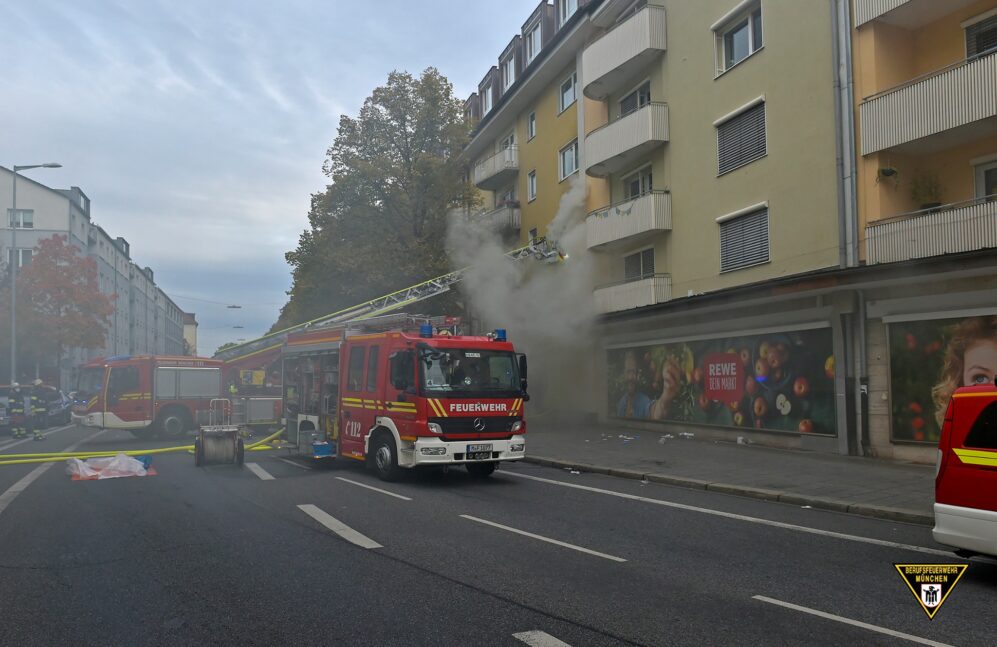 Wohnungsbrand in der Karl-Thedor-Straße