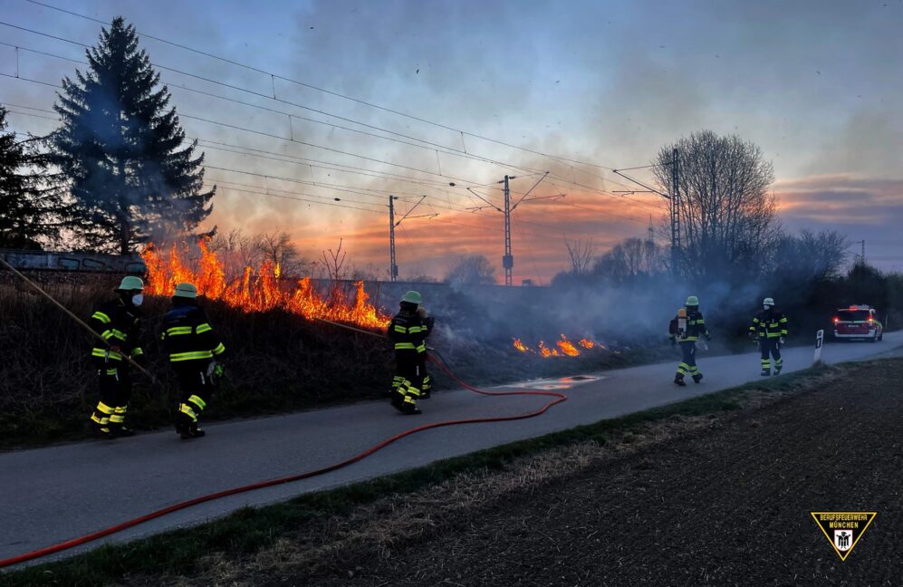Brände in Aubing und Lochhausen