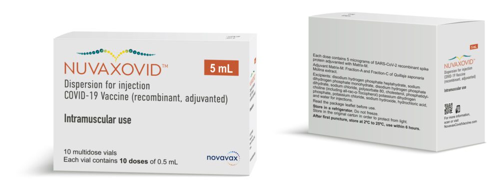 Covid-19 Nuvaxovid Impfstoff von Novavax