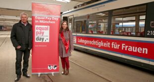 Equal Pay Day Tram München