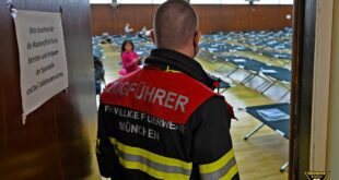 Feuerwehr München im Einsatz für Geflüchtete aus der Ukraine